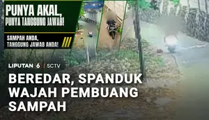 Beredar, Spanduk Wajah Pembuang Sampah