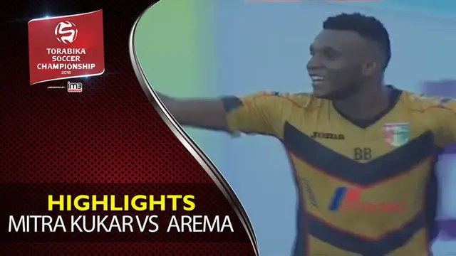 Video highlights TSC 2016 antara Mitra Kukar Vs Arema Cronus yang berakhir dengan skor 2-1 di Stadion Aji Imbut, Tenggarong, Jumat (20/05).