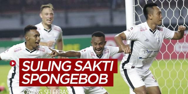 VIDEO: 3 Pemain Shopee Liga 1 2020 dengan Goyang TikTok Suling Sakti SpongeBob