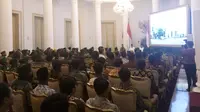 Temui Jokowi, HMI Kritik Utang RI ke IMF dan Bank Dunia