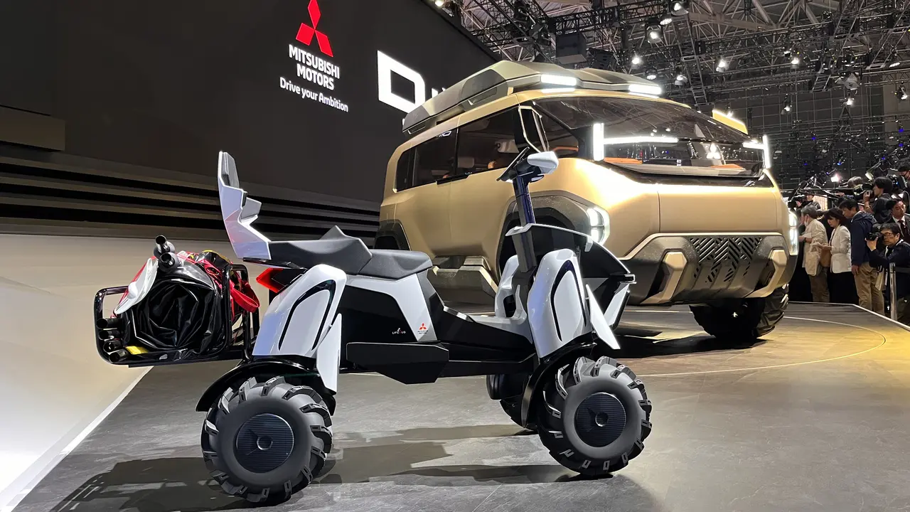 Mitsubishi Last 1 mile Mobility. (Liputan6.com/Raden Trimutia Hatta)