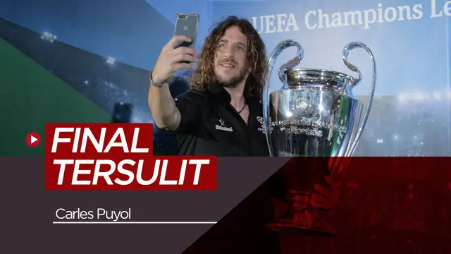 Berita video wawancara eksklusif bersama Carles Puyol dalam acara UEFA Champions League Trophy Tour 2019 presented by Heineken di Surabaya.