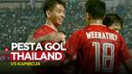 Berita video highlights laga Grup B sepak bola putra SEA Games 2021 antara Timnas Kamboja U-23 melawan Thailand U-23 yang berakhir dengan skor 0-5, Sabtu (14/5/2022) sore hari WIB.