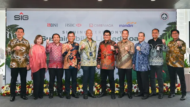 Semen Baturaja Raih Kredit Sindikasi Berkelanjutan dari Empat Bank