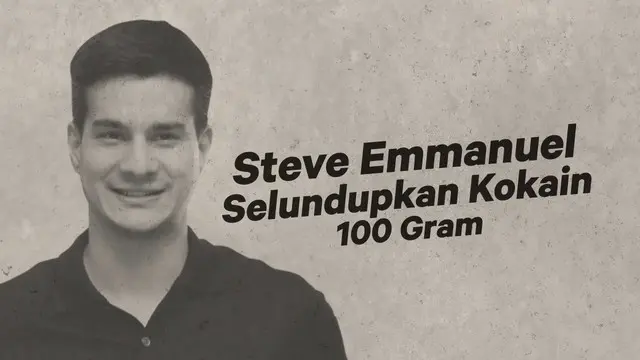 Steve Emmanuel ditangkap jajaran Polres Jakarta Barat karena kepemilikan narkoba.
