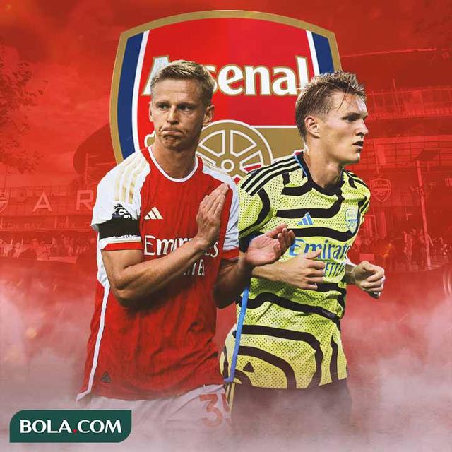 Arsenal - Oleksandr Zinchenko, Martin Odegaard