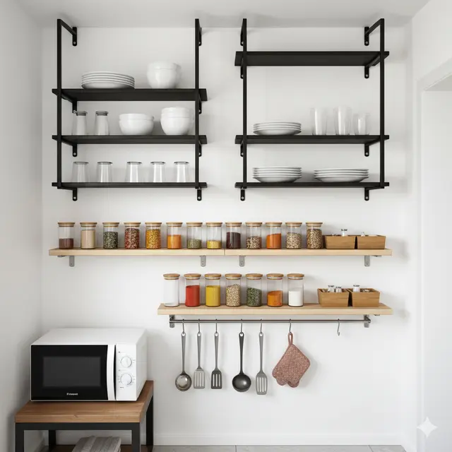Dapur Kecil Portable untuk Rumah Kontrakan