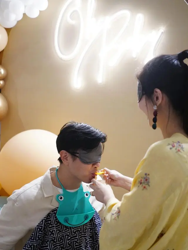 Momen Baby Shower Fiona Anthony Istri Dion Wiyoko. (Sumber: Instagram/fionaanthony)