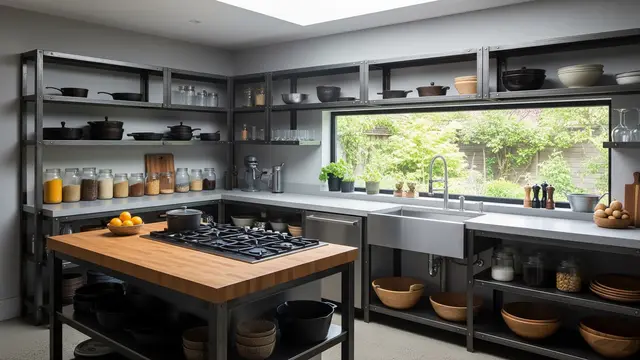 Dapur Sederhana Tanpa Kitchen Set