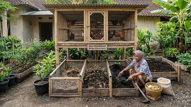 Cara Memanfaatkan Lahan Bawah Kandang Ayam, Optimalkan Sudut Peternakan