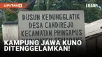 Terdampak PSN, Kampung Jawa Kuno Ditenggelamkan