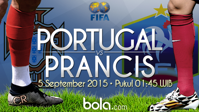 Laga Persahabatan : Portugal vs Prancis (Bola.com/Samsul Hadi)