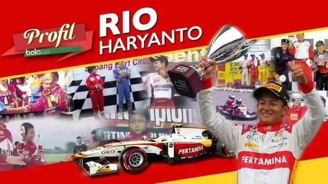 Video perjalanan karir Rio Haryanto pebalap F1 asal Indonesia dari awal berkarir hingga saat ini masuk Formula 1 di tahun 2016.
