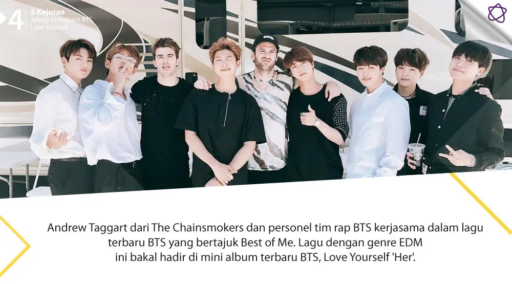 5 Kejutan Jelang Comeback BTS, Love Yourself. (Foto: Twitter/BTS_twt, Desain: Nurman Abdul Hakim/Bintang.com)