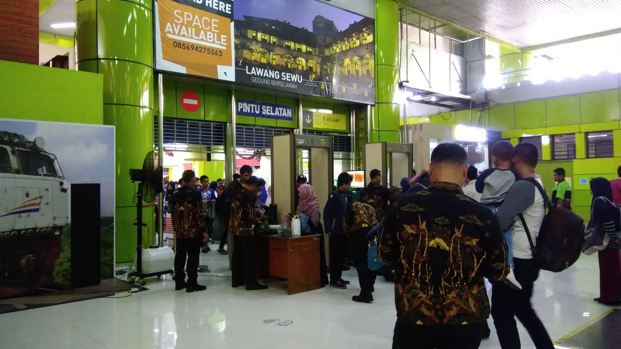 Jokowi Kunker Naik Kereta, Pengamanan Stasiun Gambir Diperketat