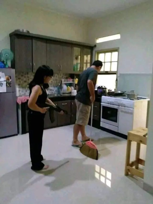 emak-emak greget (foto: Twitter/@partweetcipant)