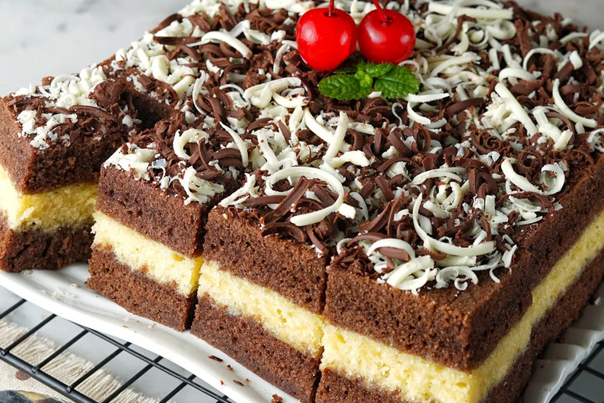 bolu kukus coklat keju