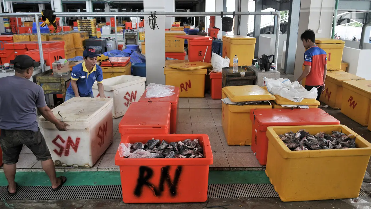 Pasar Ikan Modern Muara Baru Mulai Ditempati Pedagang