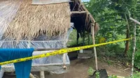Lokasi petani tewas diduga tertembak peluru nyasar di kawasan perhutani di Kecamatan Tegalbuleud Kabupaten Sukabumi. (Liputan6.com/Istimewa).