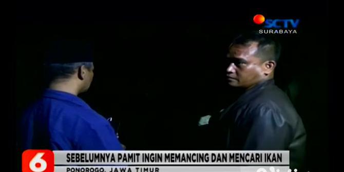 VIDEO: Pamit Mancing, Bocah 10 Tahun Tewas Tenggelam di Sungai Jarakan Ponorogo