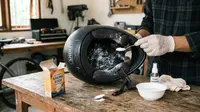 8 Trik Menghilangkan Bau Apek pada Busa Helm Tanpa Perlu Dicuci Basah, Cukup Pakai Bahan Dapur