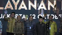 Pemkot Tangerang meraih penghargaan Anugerah Layanan Investasi dari Kementerian Investasi/BKPM. (Liputan6.com/Pramita Tristiawati)