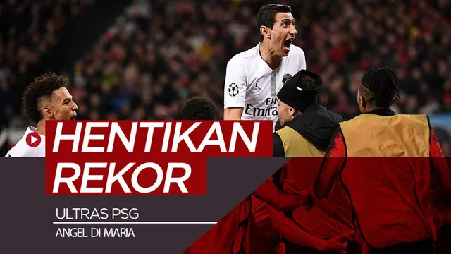 VIDEO: Ultras PSG dan Di Maria Hentikan Rekor Solskjaer bersama Man. United