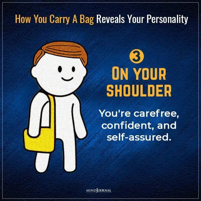 Ilustrasi Tes Kepribadian Berdasarkan Cara Bawa Tas