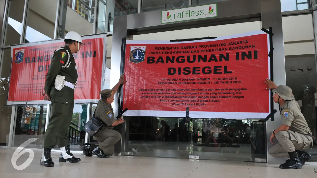 20150723-Penyegelan-Mal-Green-Tebet-Jakarta4