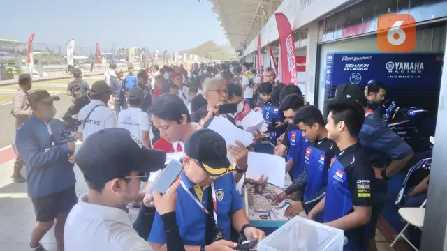 Yamaha Racing Indonesia dalam ARRC 2023 di Sirkuit Mandalika