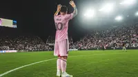 Momen debut Lionel Messi bersama Inter Miami pada laga kontra Cruz Azul pada hari Sabtu (22/07/2023) pagi WIB. (Twitter/Inter Miami)