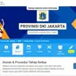 Tanggakapan layar laman ppdb.jakarta.go.id.