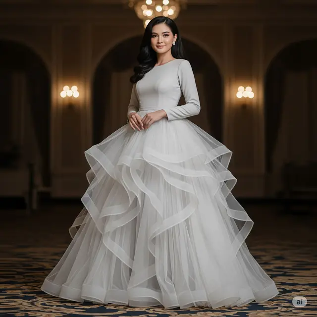 Dress Layered Tulle
