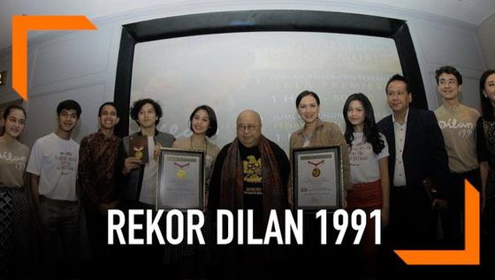 VIDEO: Deretan Rekor MURI yang Dipecahkan Dilan 1991