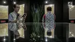 Pengunjung melihat pameran lahirnya Pancasila di Museum Nasional, Jakarta, Jumat (2/6). Pameran yang digelar dari 2 hingga 15 Juni 2017, sebagai rangkaian kegiatan hari kelahiran Pancasila yang jatuh pada tanggal 1 Juni. (Liputan6.com/Faizal Fanani)
