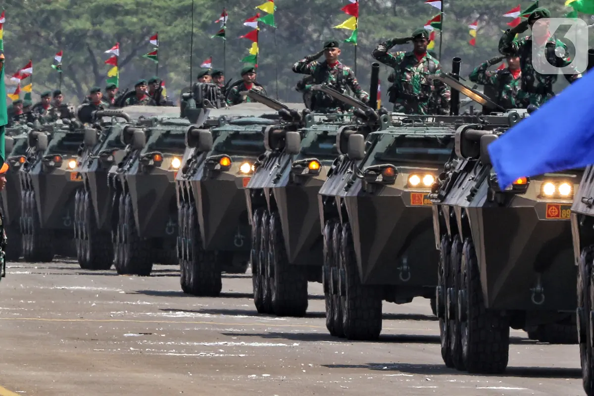 Deretan Alutsista Dipamerkan di HUT ke-74 TNI