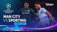 Berita Video, Highlights Liga Champions antara Manchester City Vs Sporting Lisbon pada, Kamis (10/3/2022)