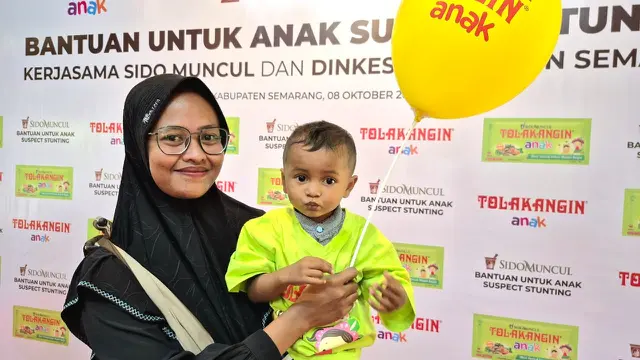 Bantu Tangani Masalah Stunting, Sido Muncul Salurkan Rp360 Juta untuk 120 Balita di Kabupaten Semarang