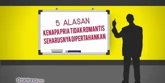 5 Alasan Kenapa Pria Tidak Romantis Harus Dipertahankan