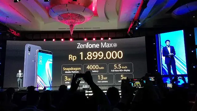 Acara peluncuran Asus ZenFone Max M1
