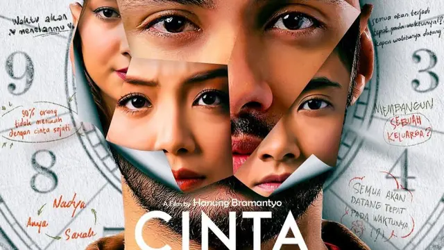 Film Cinta Tak Pernah Tepat Waktu. (credit:instagram.com/filmctptw/youtube.com/@FilmCTPTW)