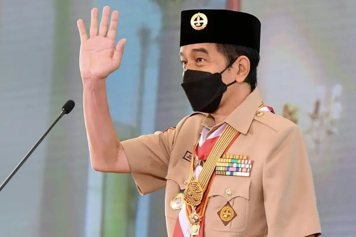 Jokowi Ingatkan Ancaman Krisis Global Pada Peringatan Hari Pramuka