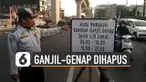 Setelah ganjil genap dihapus, diganti sistem electronic road pricing (ERP).