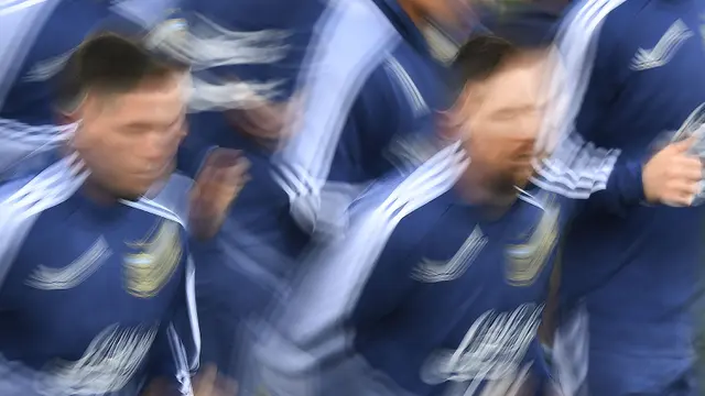 FOTO: Setelah Lama Menepi, Lionel Messi Kembali ke Timnas Argentina