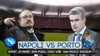 Napoli vs Porto (Liputan6.com/Muchtadin)