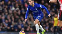 5. Eden Hazard (Chelsea) - 10 gol dan 10 assist (AFP/Ben Stansall)