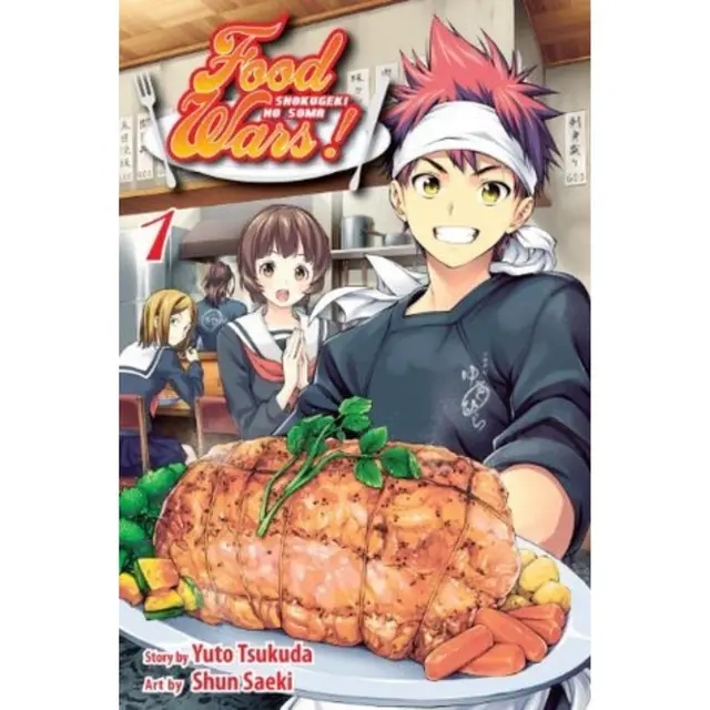 Manga berjudul Shokugeki no Souma (credit: goodreads.com)