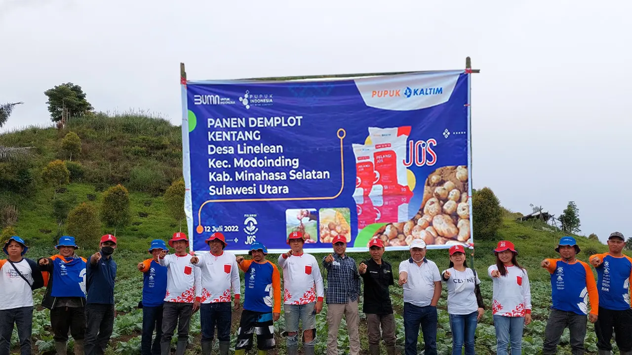 PT Pupuk Kalimantan Timur (PKT) kembali membuktikan keunggulan dan kualitas NPK Pelangi JOS