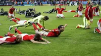 Wales akan menantang Portugal di babak semifinal Piala Eropa 2016. REUTERS/Darren Staples Livepic 