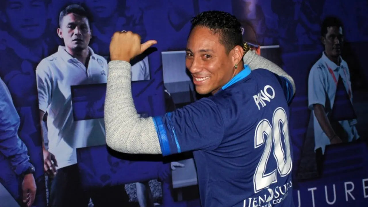 Marquee player Arema FC, Juan Pablo Pino